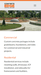 Mobile Screenshot of concreteedgeconstruction.ca